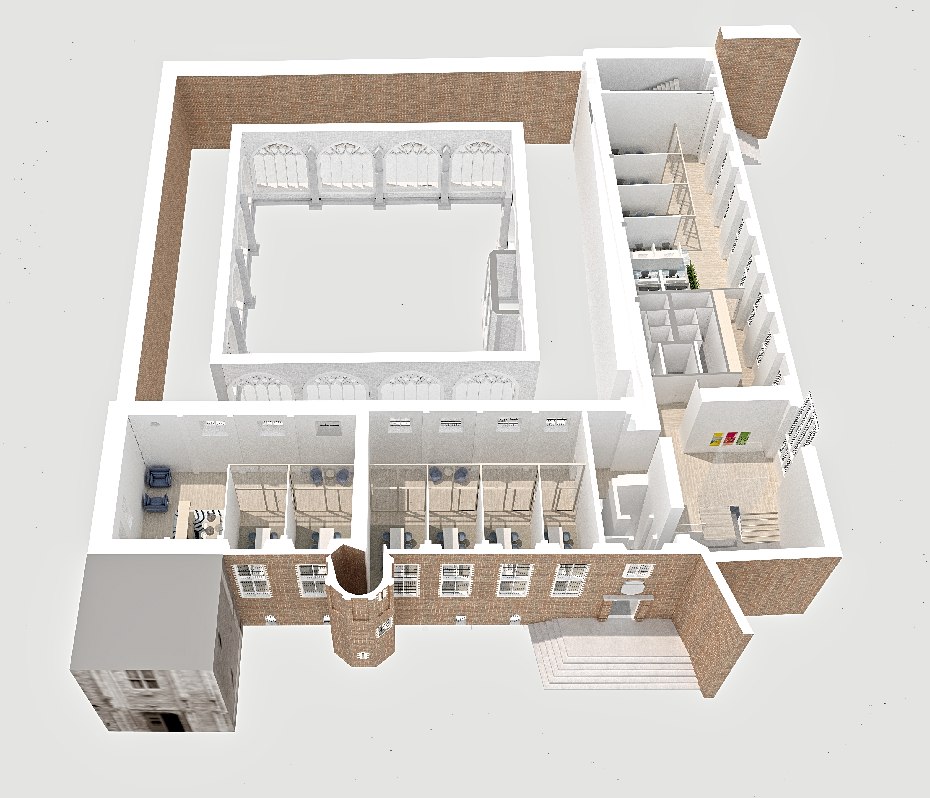 荷兰历史建筑中的现代创新办公环境——M+R 室内建筑事务所-28