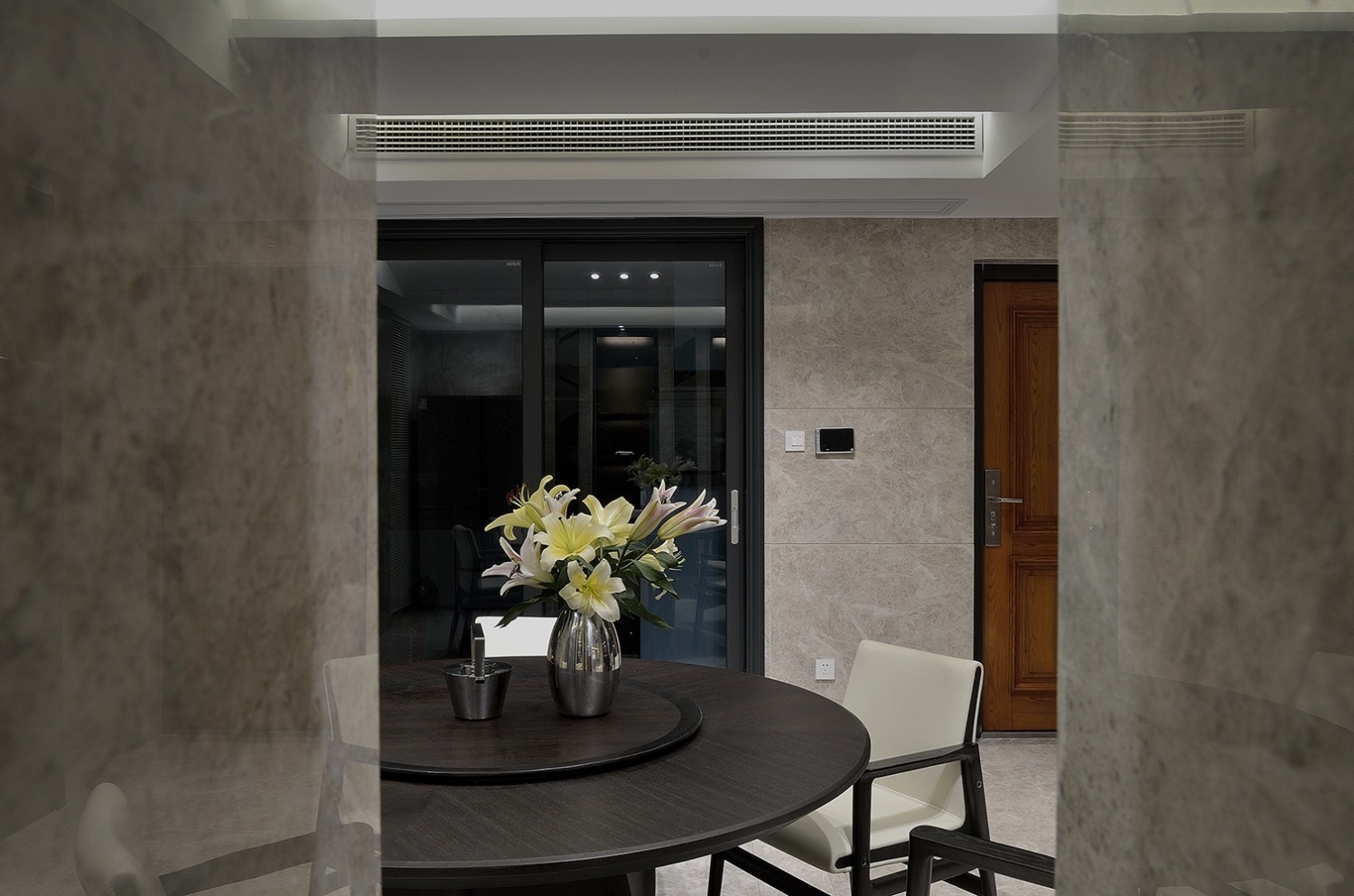 涵西商圈静谧栖居·莆田复式空间住宅设计-9