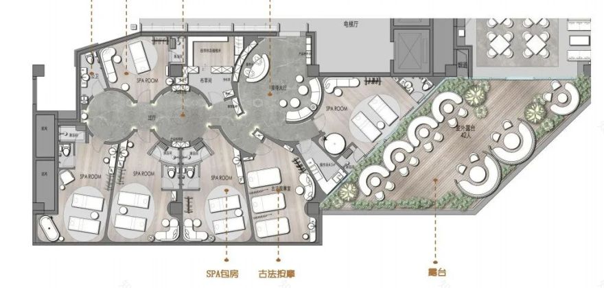 深蓝 SPA | 打造身心轻盈的都市绿洲-130