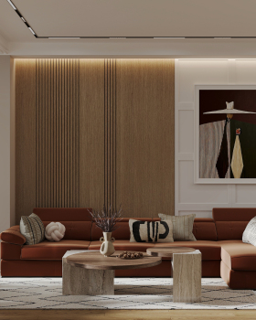 Scandinavian apartment interior design