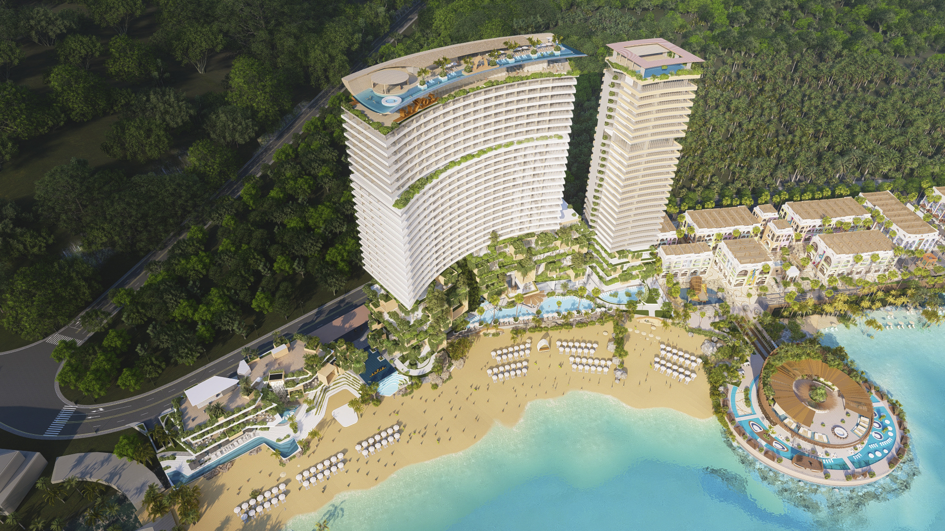 Rixos hotel Nha trang in Vietnam - Vega city-32