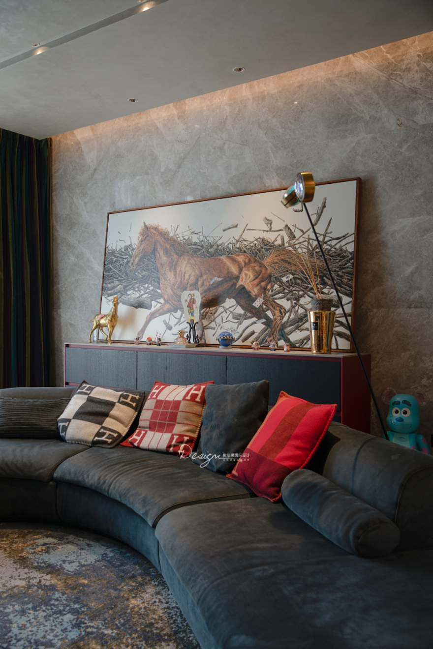 天璟湾现代风格别墅设计丨紫苹果装饰集团-68