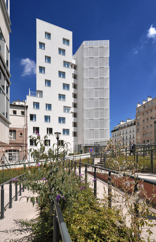 巴黎克里希大道社会住房项目-2
