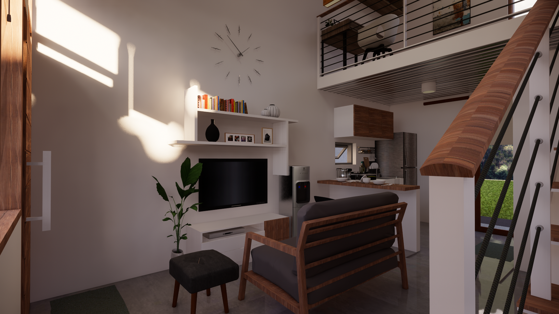 3D Rendering Compact House-6