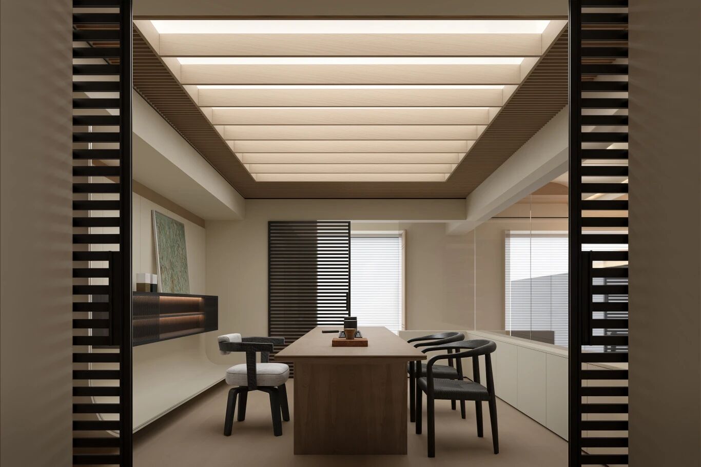 木的史诗:整木互交美学生态馆丨班蓝空间设计事务所-23