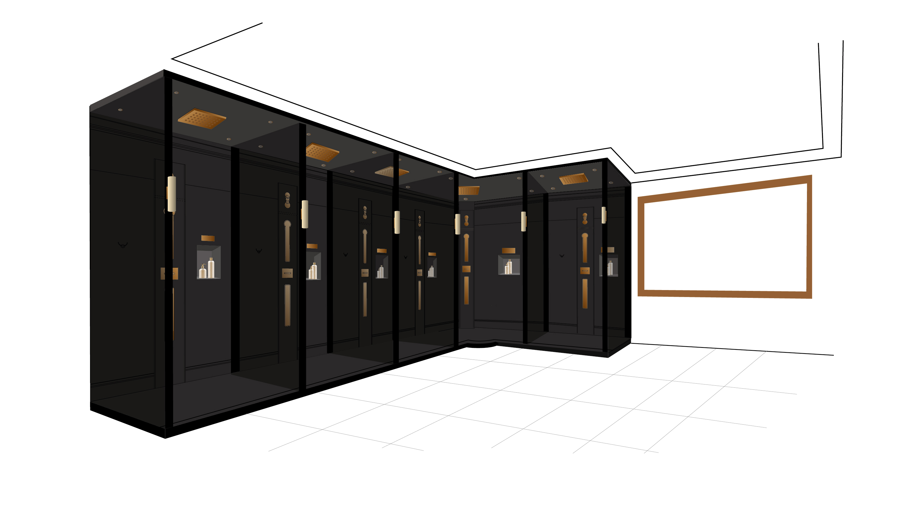 沐浴展厅设计-23