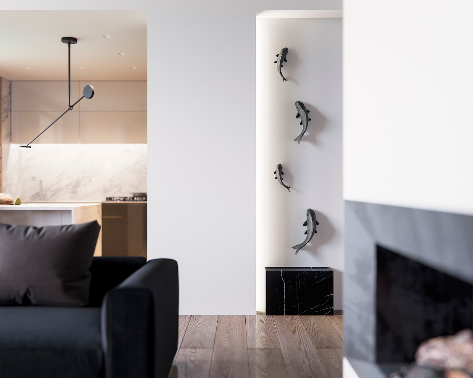 120㎡现代简约风家庭住宅  LINE DESIGN-8