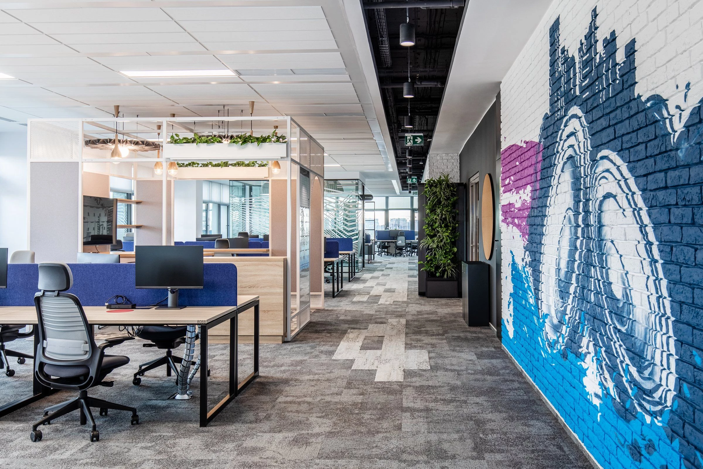 罗马尼亚 NTT 有限公司办公室设计丨罗马尼亚布加勒斯特丨Corporate Office Solutions-30