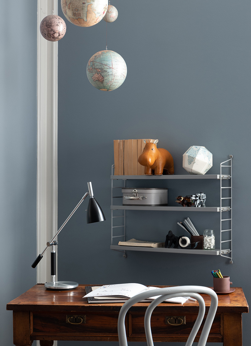 斯德哥尔摩美丽建筑中的优雅蓝白公寓-15