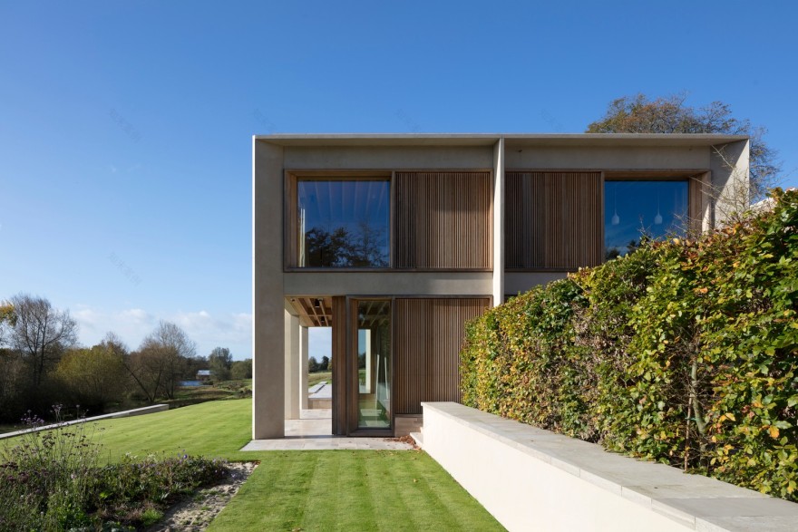 汉普郡住宅 | 融入自然的双层景观之家-13