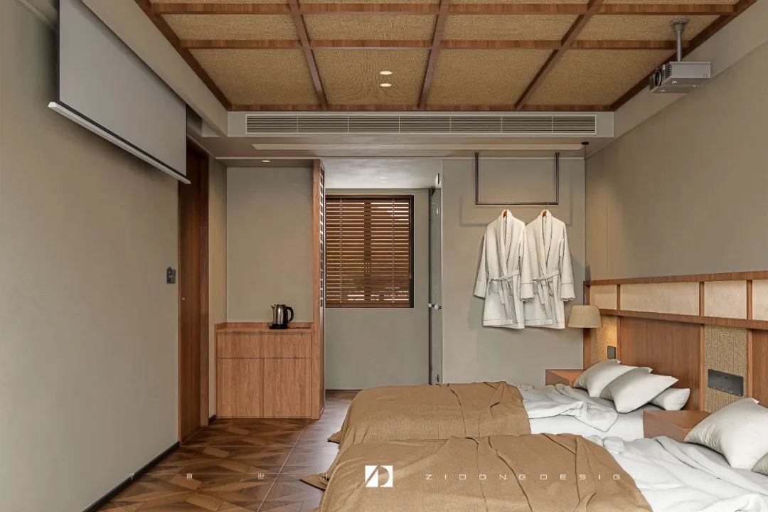 民宿项目:在原木与光影间寻“闲”意丨中国舟山丨子東设计事务所-40