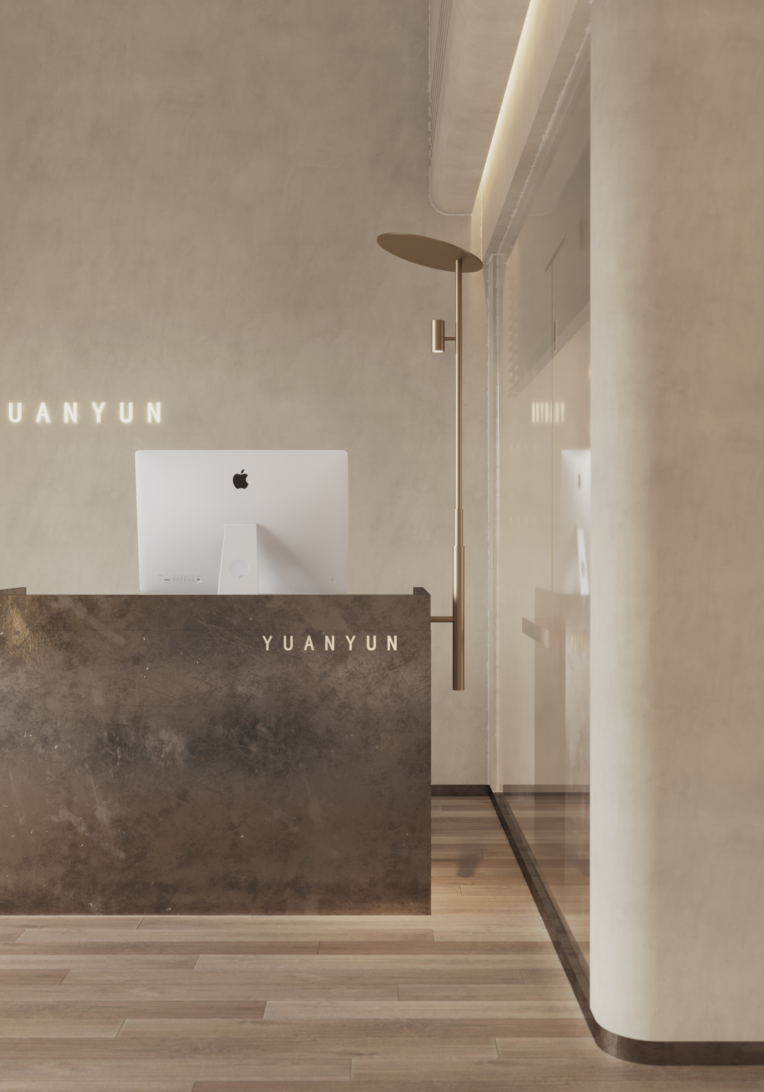 现代简约风情美容空间设计-15