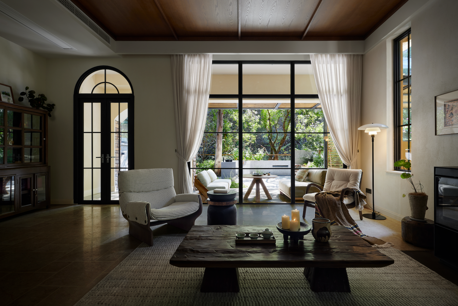 新作｜周子鉴：重庆1000㎡私宅，绿意盎然，如入画中-10