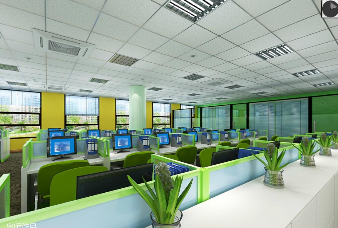 R.H 科技孵化器创新办公空间设计-2