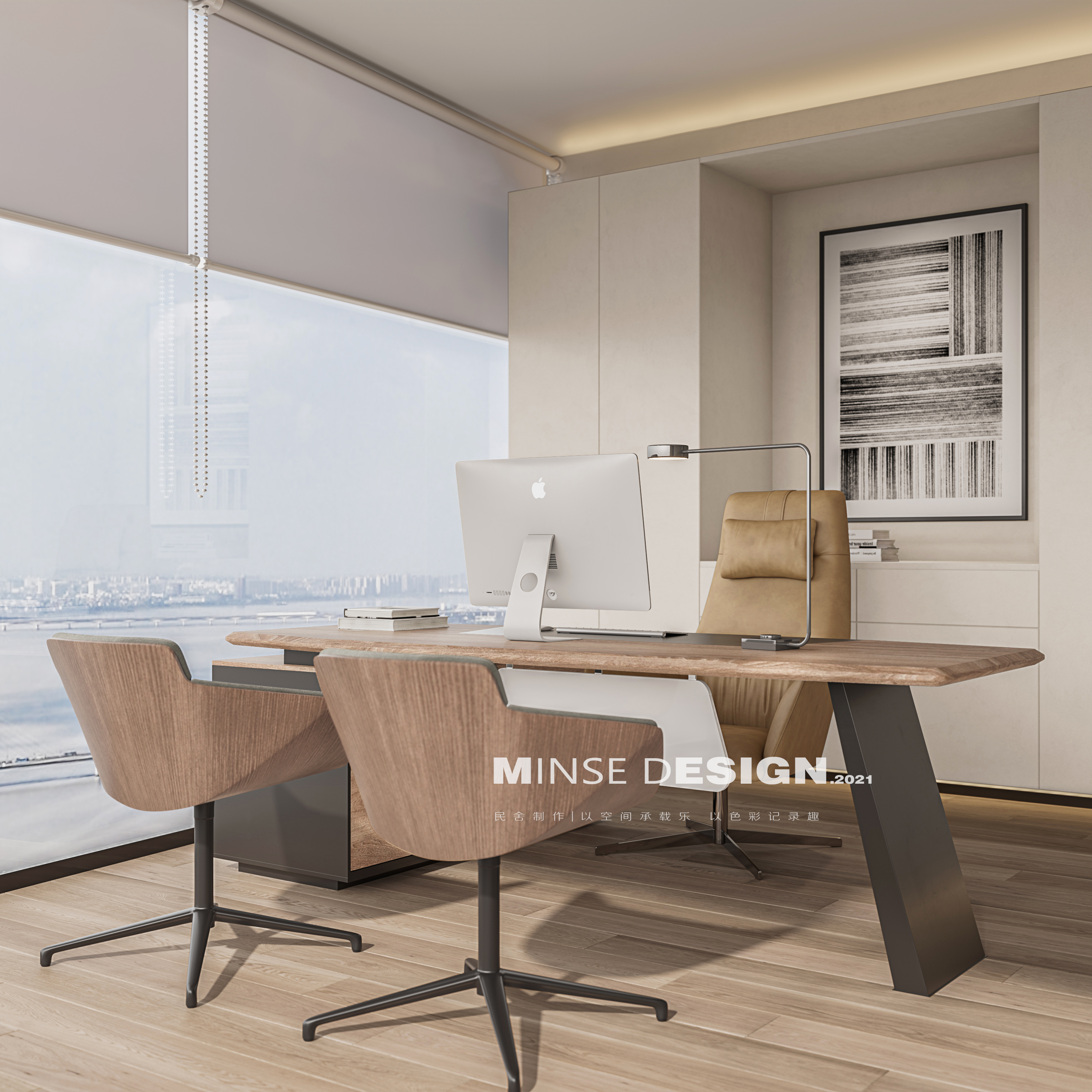 杭州上城区办公空间设计丨中国杭州丨杭州民舍制作室内设计工作室-34