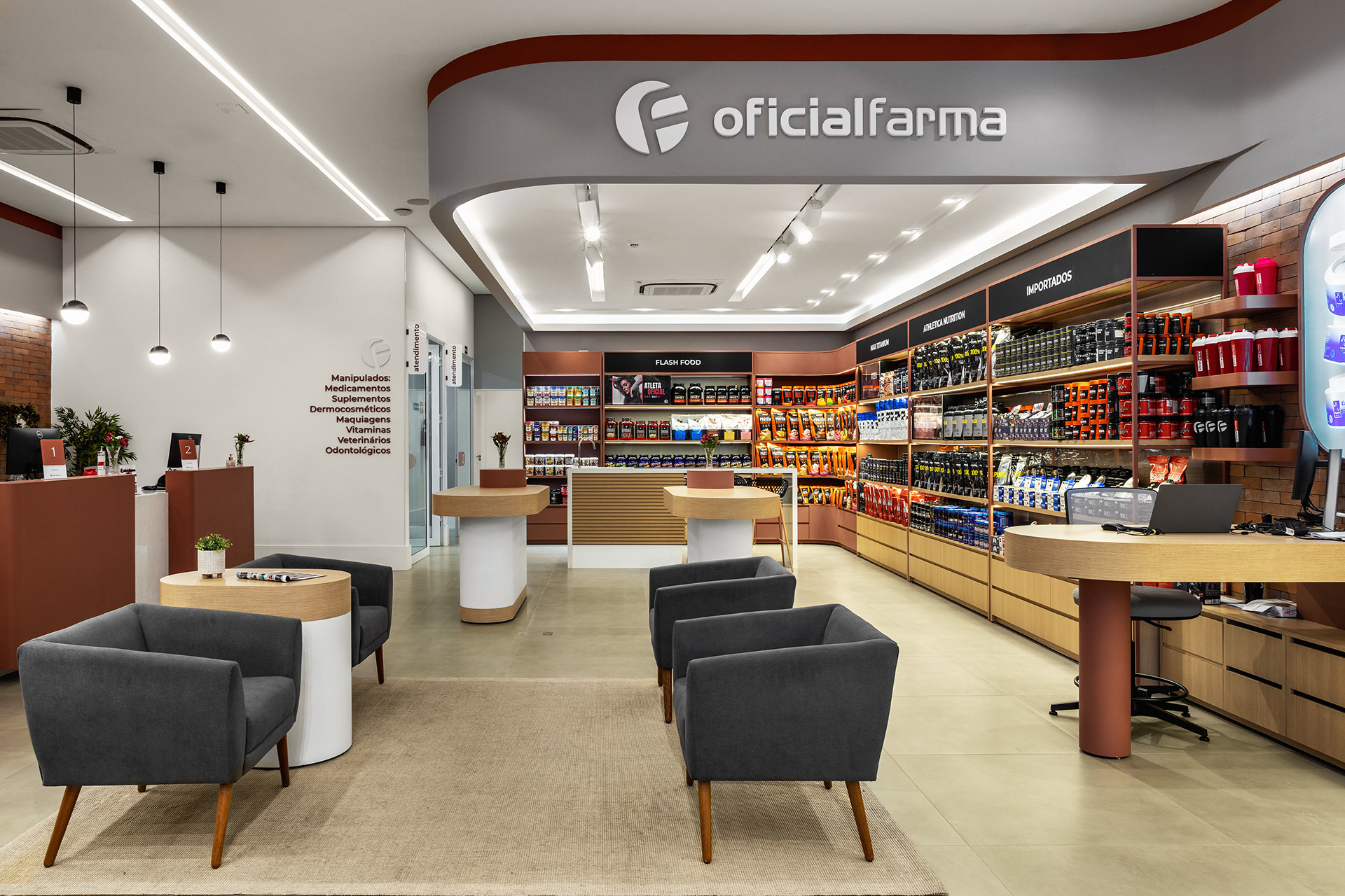 OficialFarma 药店概念设计丨巴西圣保罗-21