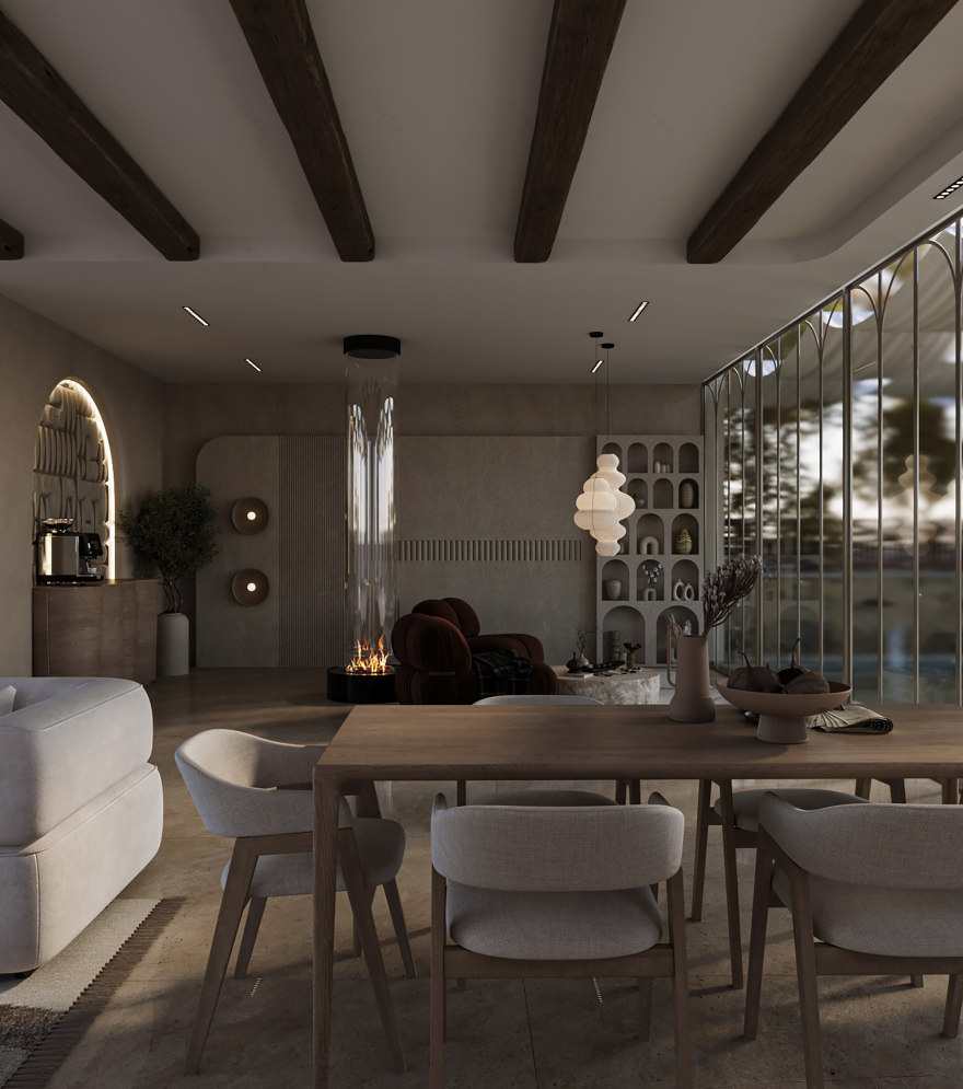 Summer Villa Reception Design-9