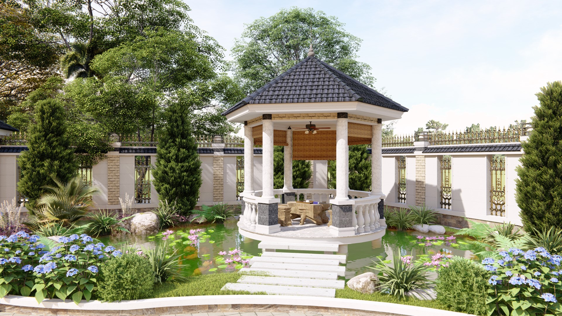 BIỆT THỰ MÁI THÁI-10