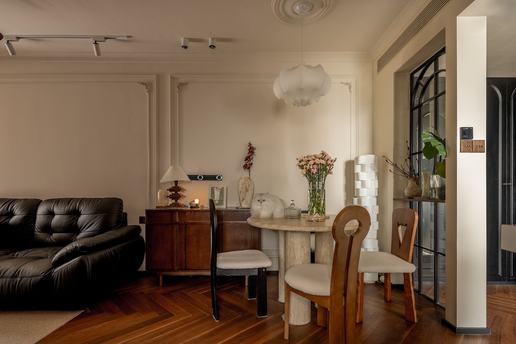 60㎡小户型轻法复古风住宅设计丨中国深圳-41