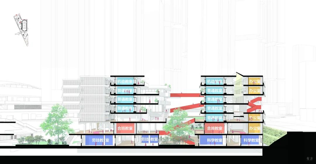 深圳绿景沙河学校丨中国深圳丨深圳大学建筑设计研究院有限公司——元本体工作室-90