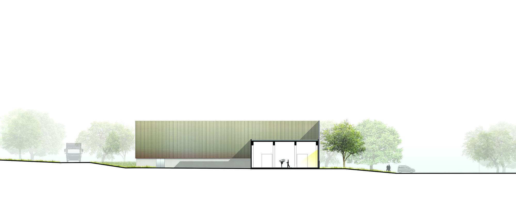 Jacques Chaban Delmas 体育馆丨法国丨BPA ARCHITECTURE-34