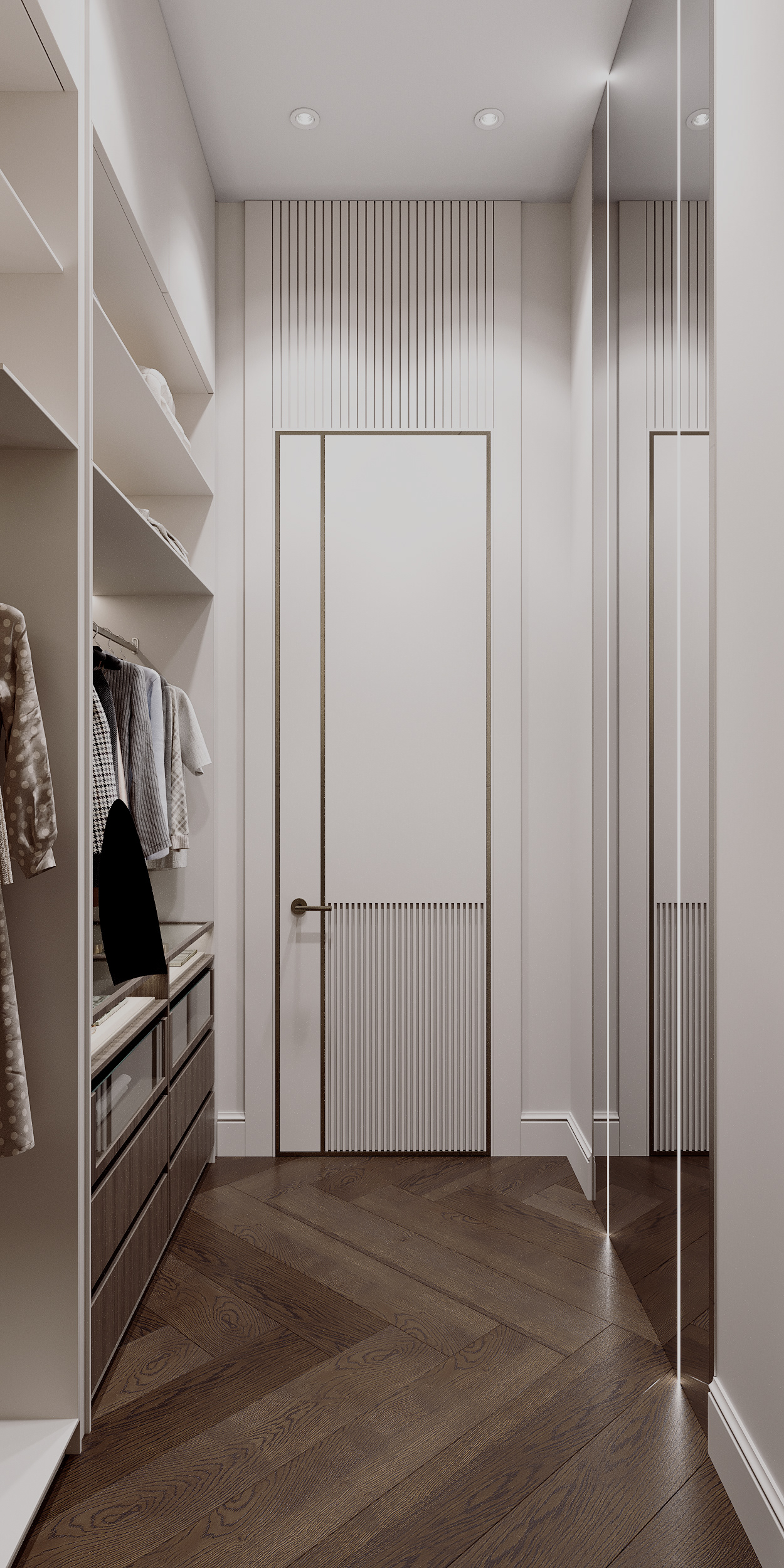 Small Walk-in Closet Design-1