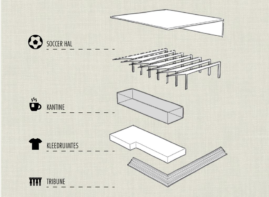 Patro Eisden新青年综合体及室内足球场丨比利时丨Architectuur depot-8