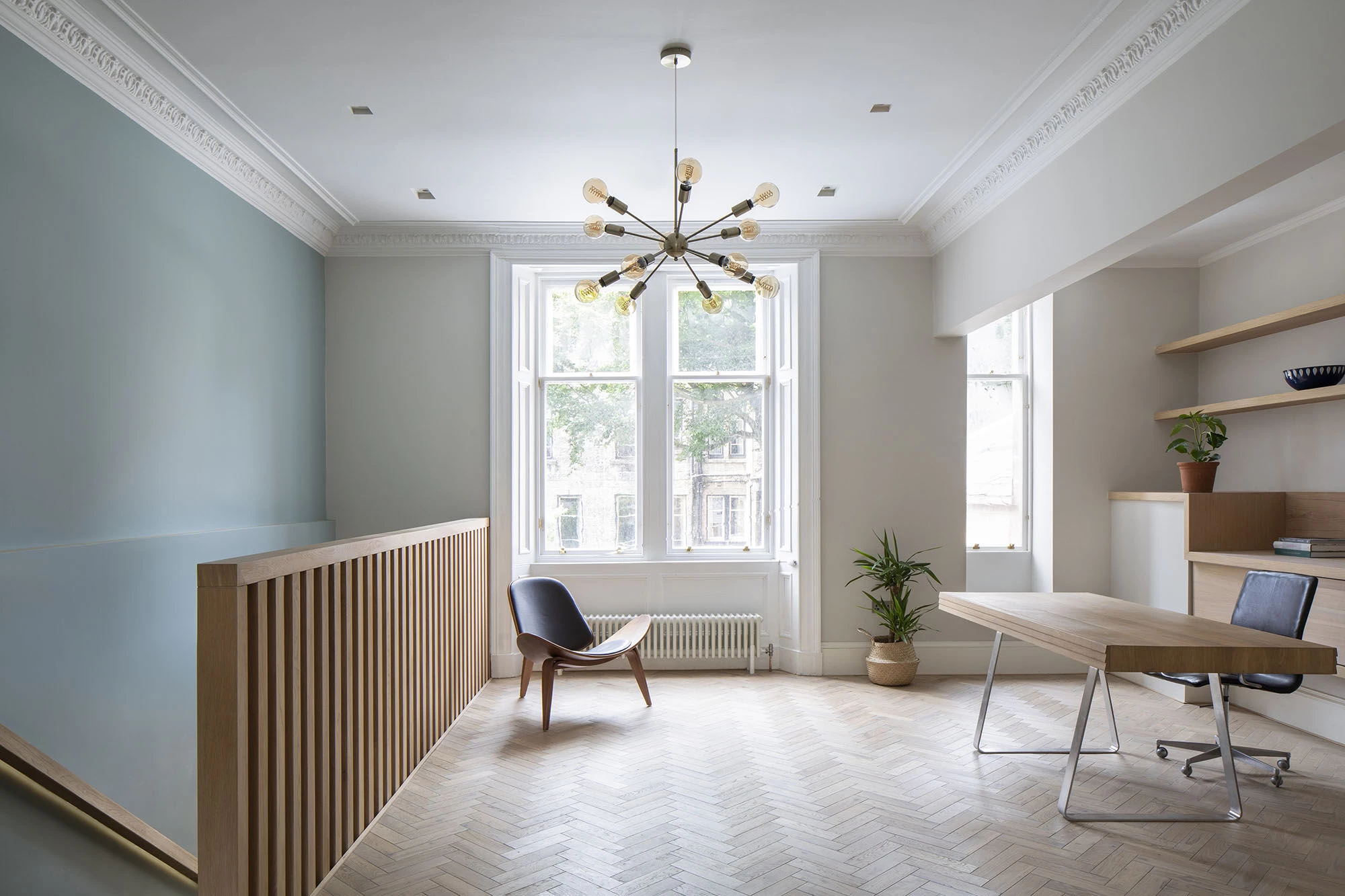 英国格拉斯哥历史保护区的 Kingsborough Gardens 私人住宅改造-12