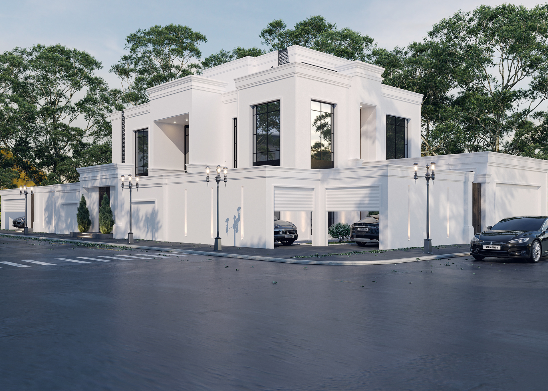 New Classic Villa 私人别墅设计丨Sketch Design Group-8