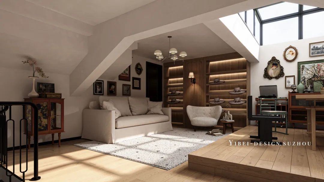 法式复古梦宅丨中国苏州丨一贝设计-26