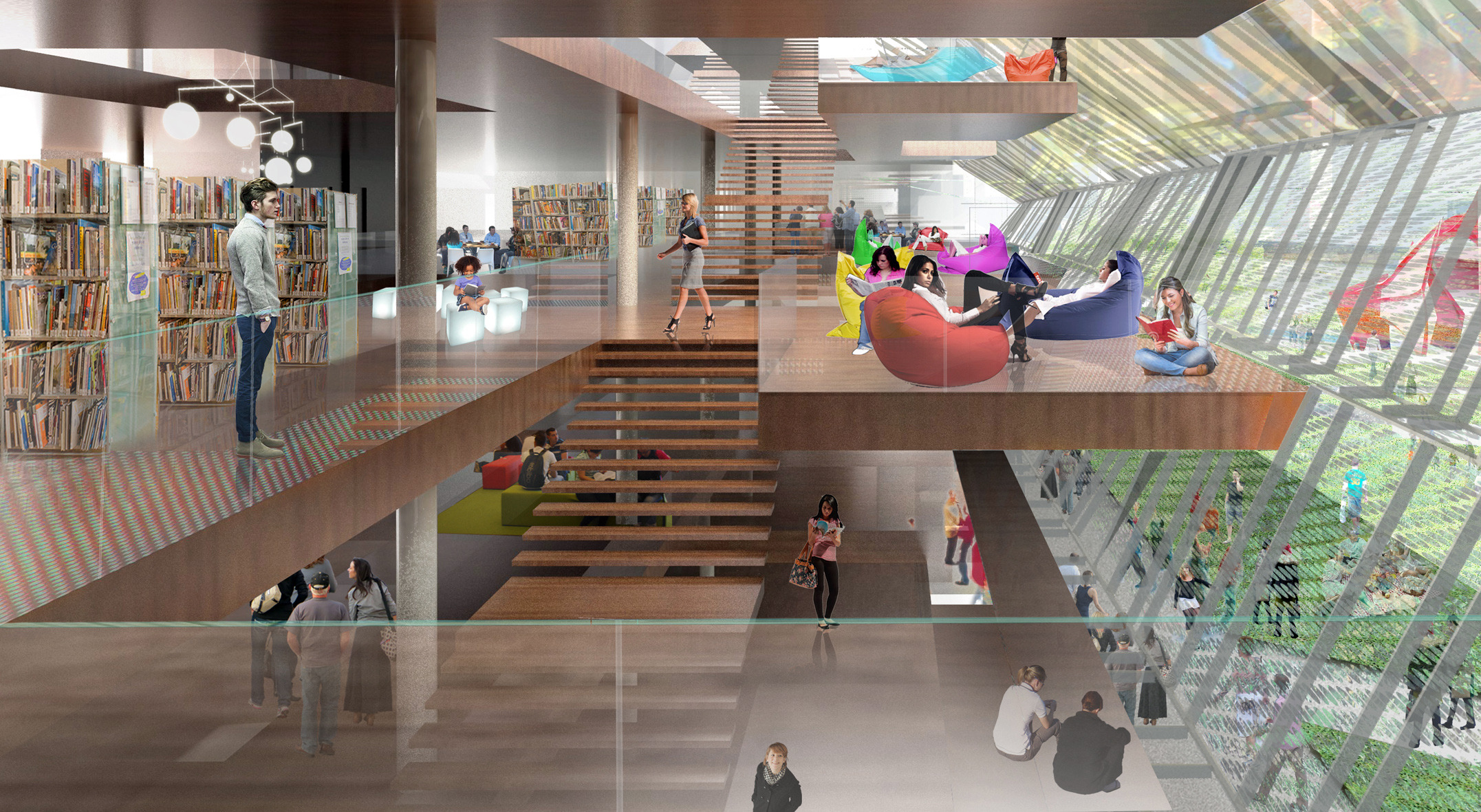 帕拉马塔广场的地标性公民与社区建筑-31