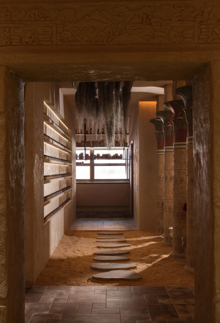 古埃及文化主题 SPA 空间设计丨中国福州丨潜木设计-61