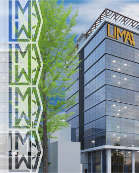 "Limaa" business center catalog design and brandbook