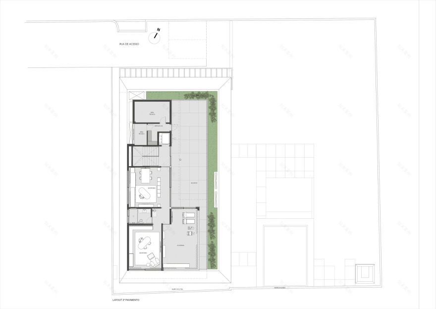 MKN 住宅(注:House常见释义为住宅、房子,MKN若是特定名称保持原样即可) 丨巴西圣保罗丨Triplex Arquitetura-37