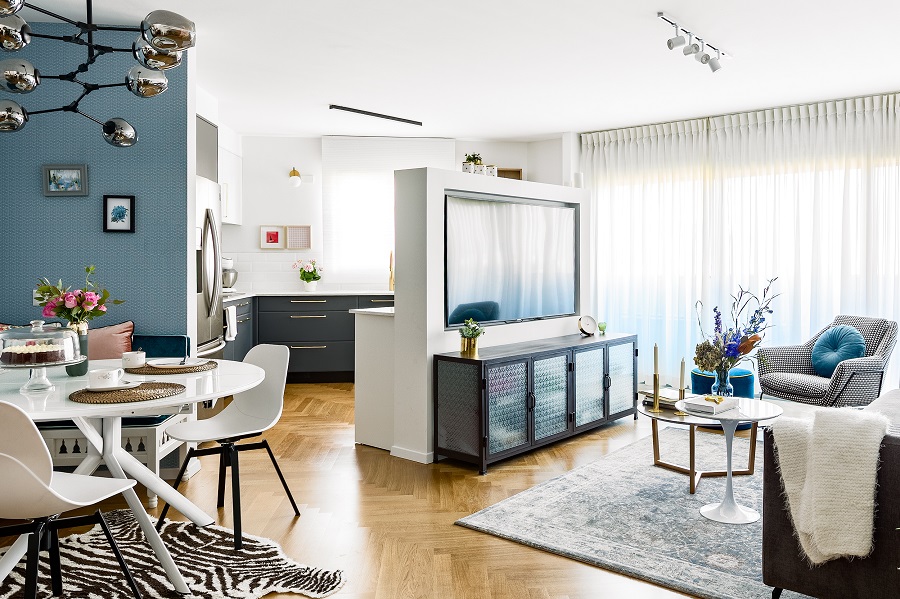 十六平家居 · 住宅室内设计丨以色列丨植物玫瑰（נטע שושן 音译）-17