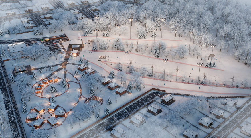 “Yagoda Malina”社区内滑雪度假村-16