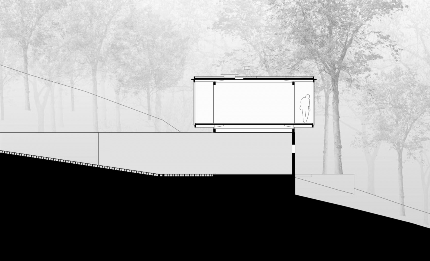 巴西 Joinville 别墅 | 融入自然的线性建筑-45