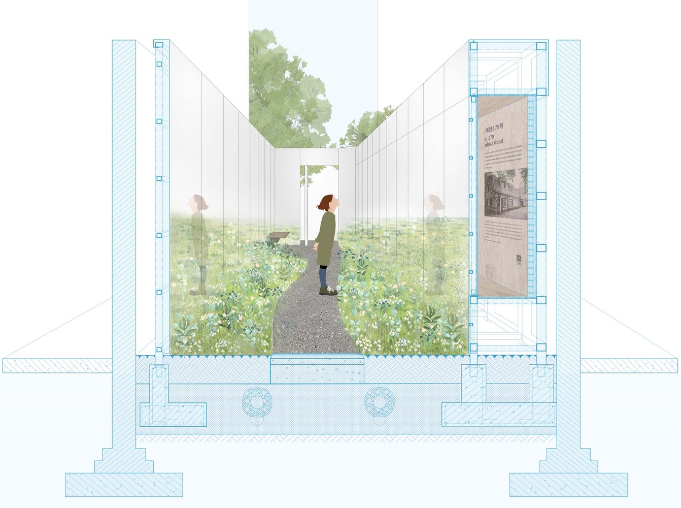 上海新华路口袋公园丨中国上海丨SHUISHI-43