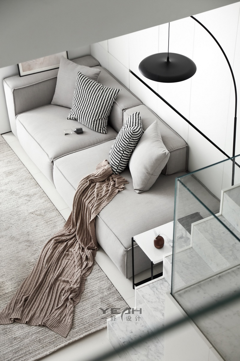 幸福广场「极·白」空间设计-16