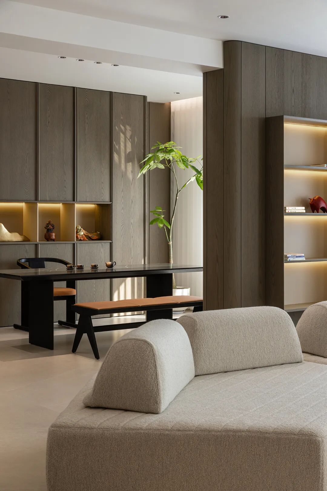 257m²极简沉稳空间，打造松弛丨中国济宁丨COSMO MOBILI  可木家居-12