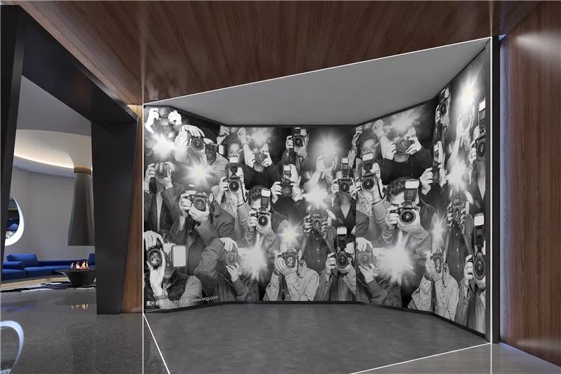 中海铂宫私宅别墅——现代简约与蒙德里安的完美融合-16