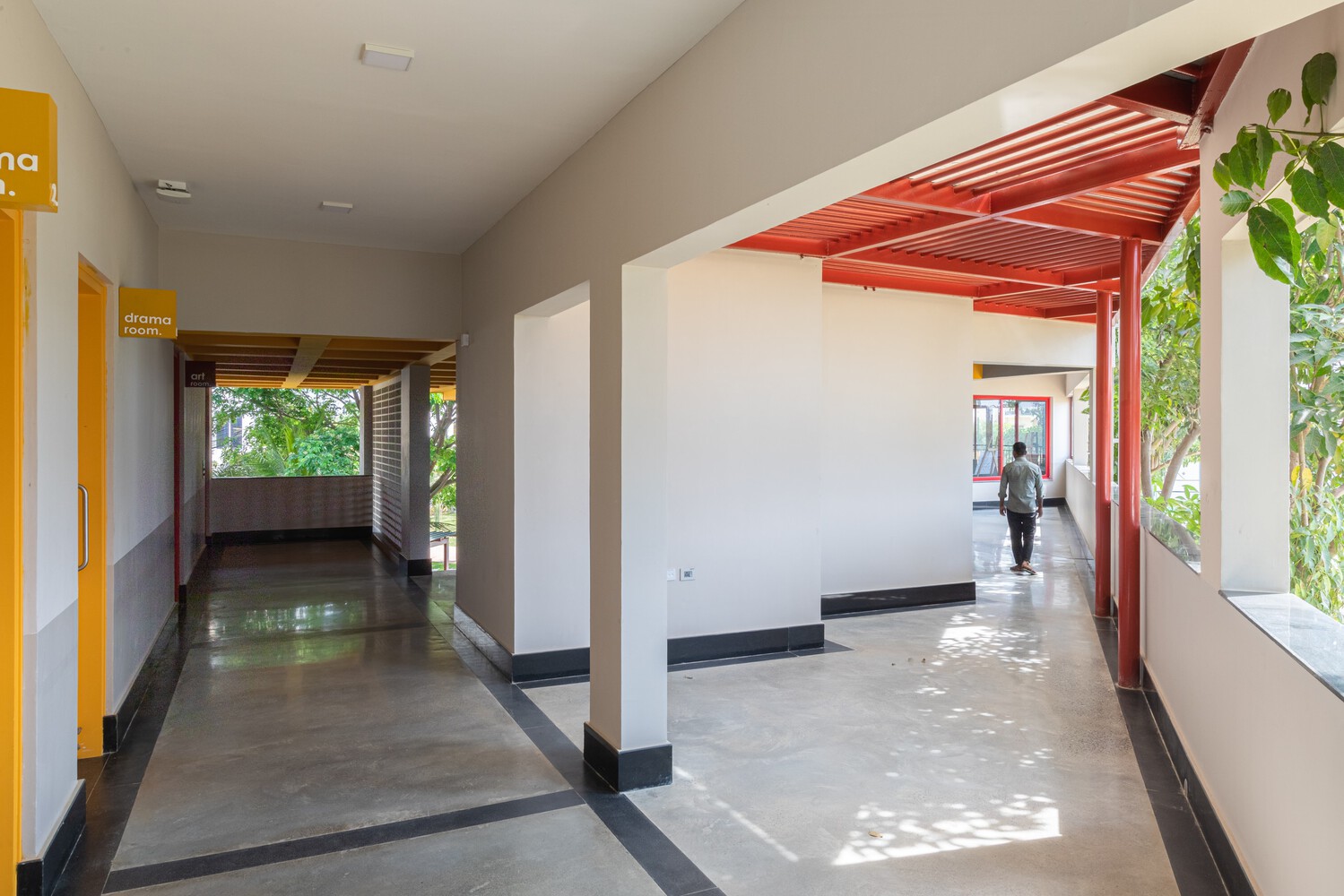 L’atelier 艺术音乐学校丨印度班加罗尔丨The Purple Ink Studio-17