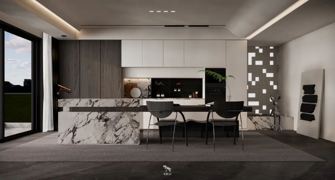 折衷主义的自然居所丨中国内江丨宅南空间设计事务所-39