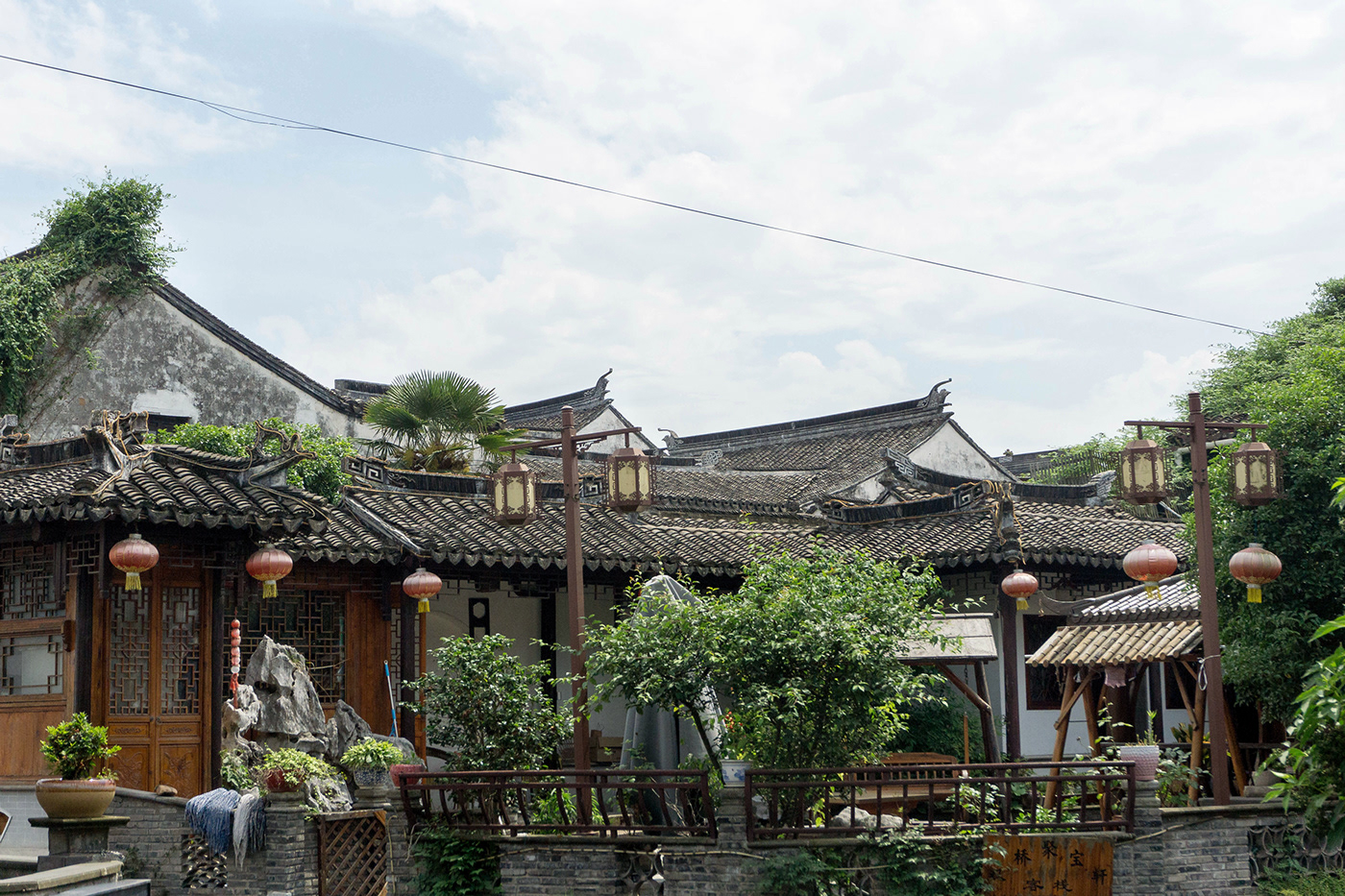 A town south of the Yangtze River in China—Zhou zhuang-4