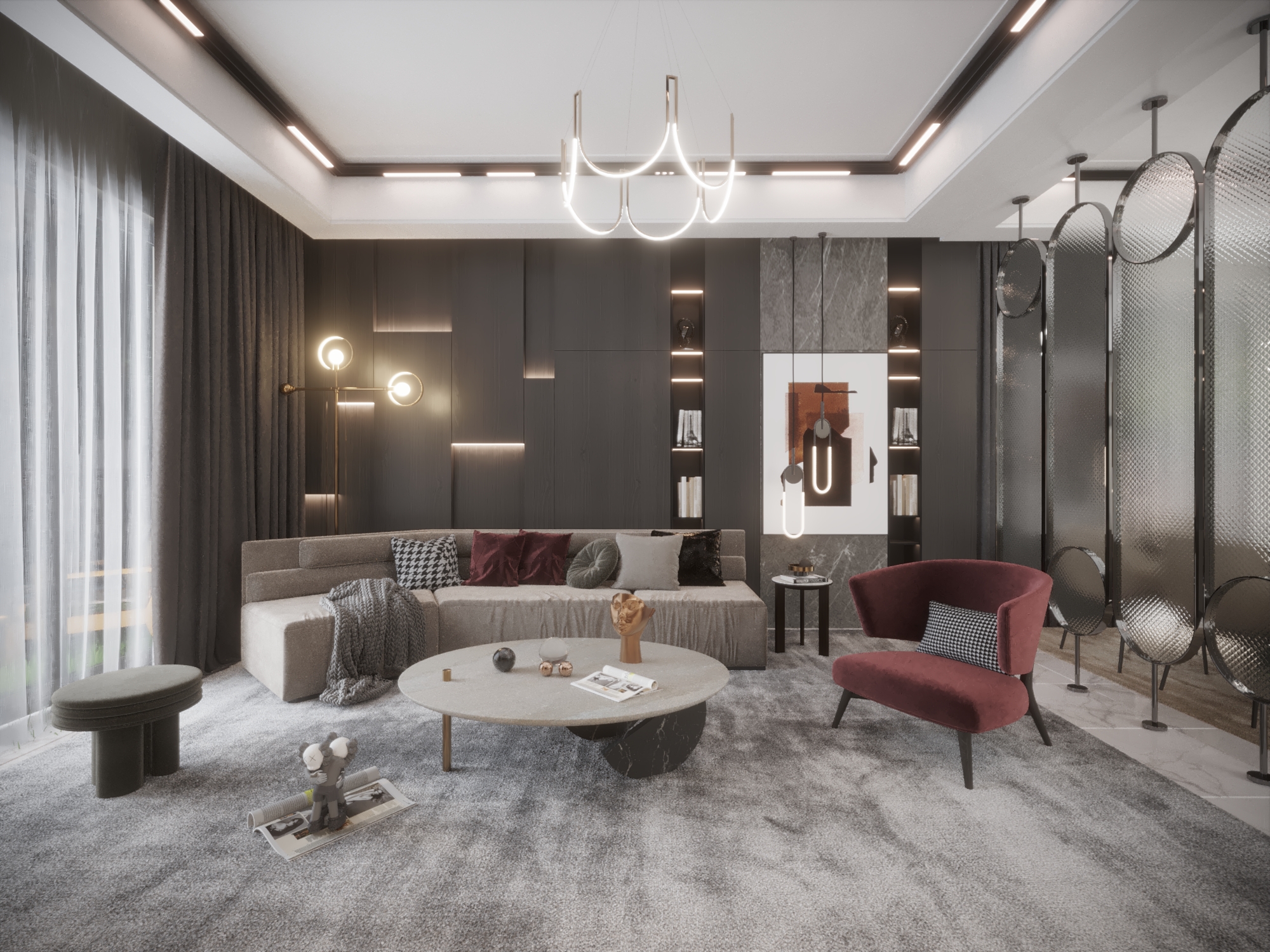 Reception Villa Modern-1