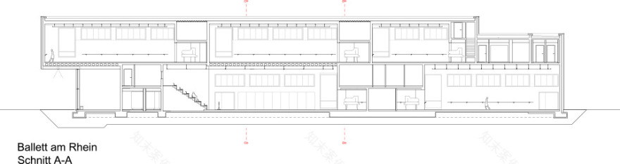 莱茵德意志歌剧院芭蕾舞排练厅,德国 / gmp-23