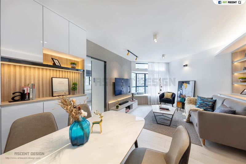 大坑光明台装修设计案例-96