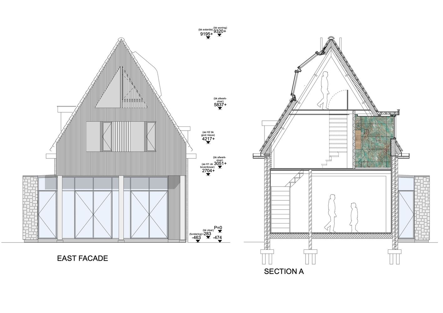 荷兰 KDW 199 房屋扩建丨CUBE Architecten-36