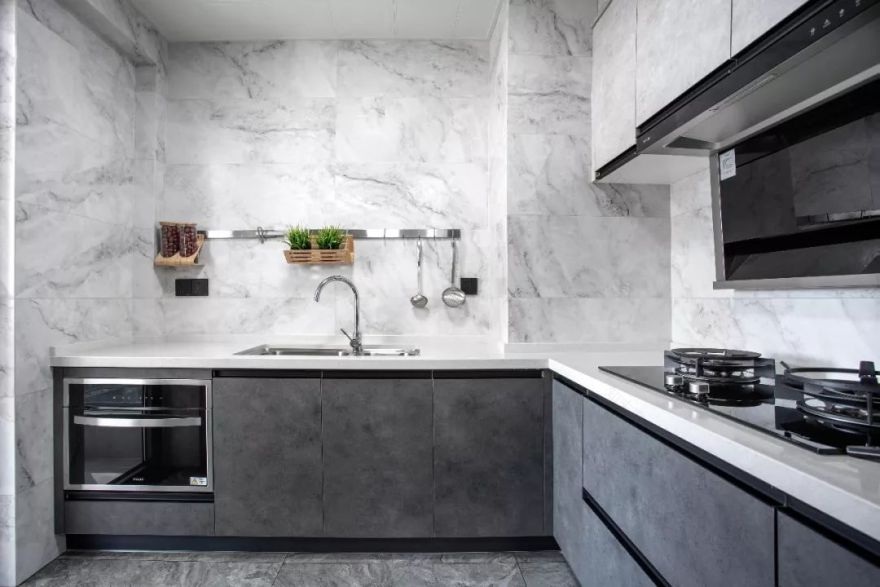 现代黑白灰的极简魅力——海御官邸案例解析-10