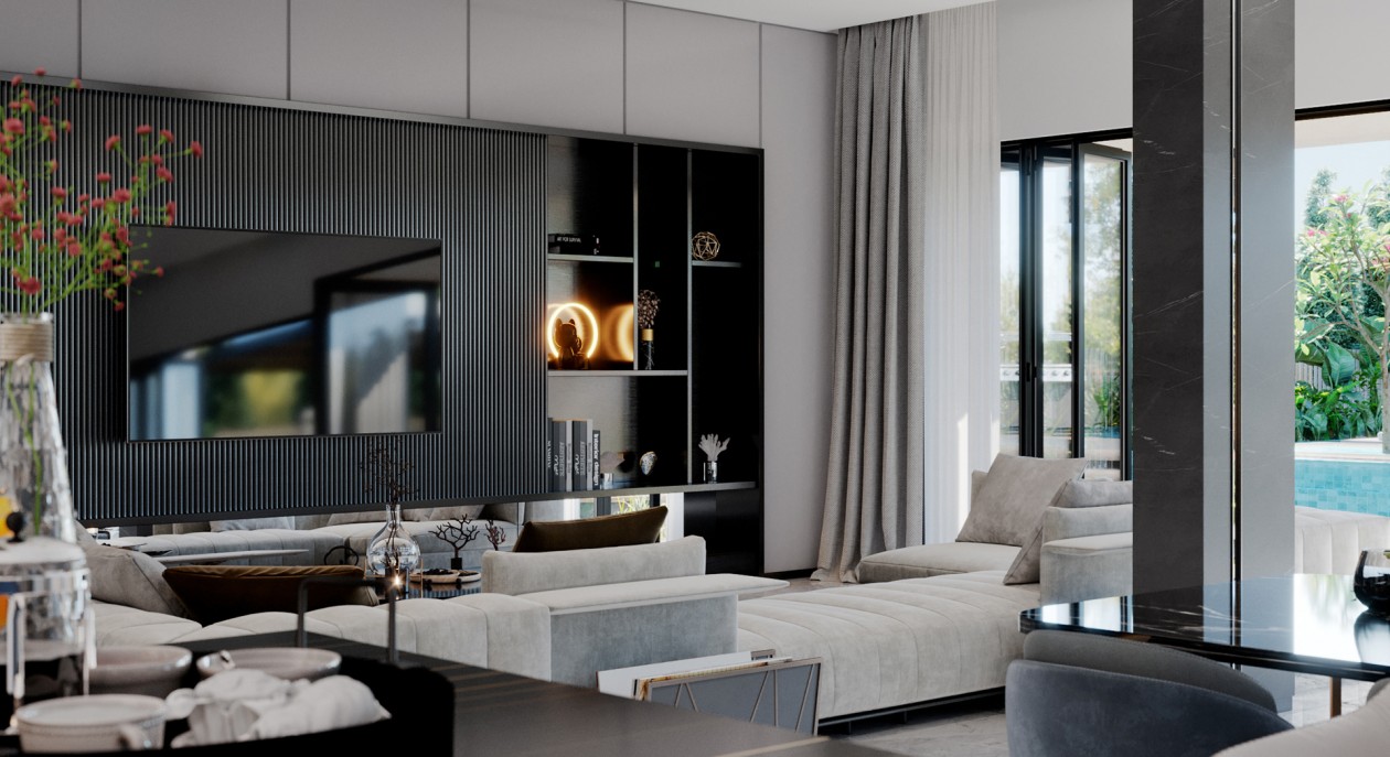 鲜明的线条与中性元素 创造出精致的室内空间-4